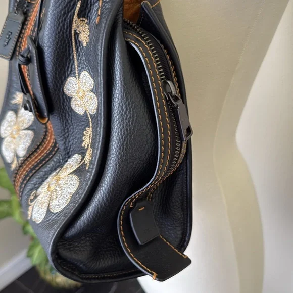 Coach Western Embroidered Rogue with Clochette, Hangtag, & Dustbag - Picture 4 of 16